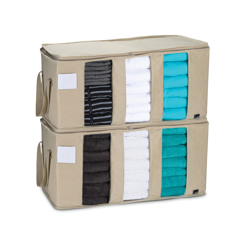 Mindspace Upgraded Fabric Underbed Storage & Reviews Wayfair